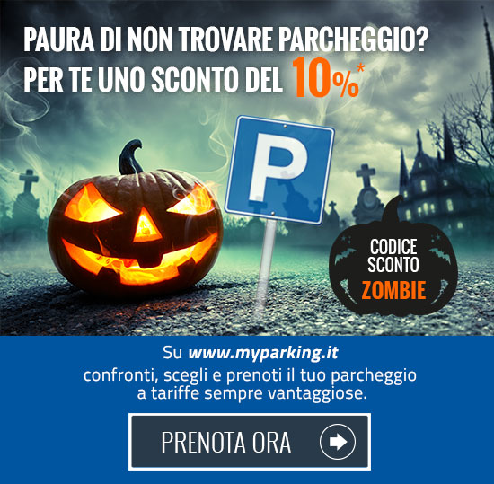 Prenota online il tuo parcheggio per Halloween